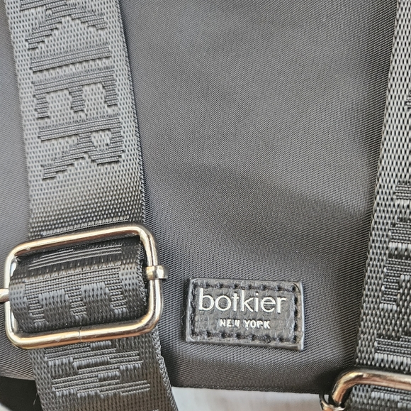 BOTKIER New York Black Mini Backpack Purse . NWT